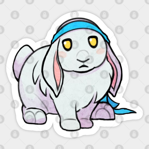 Lan Zhan bunny Sticker by MarcyRangel